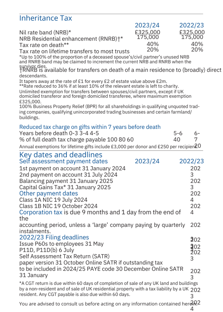 inheritance tax